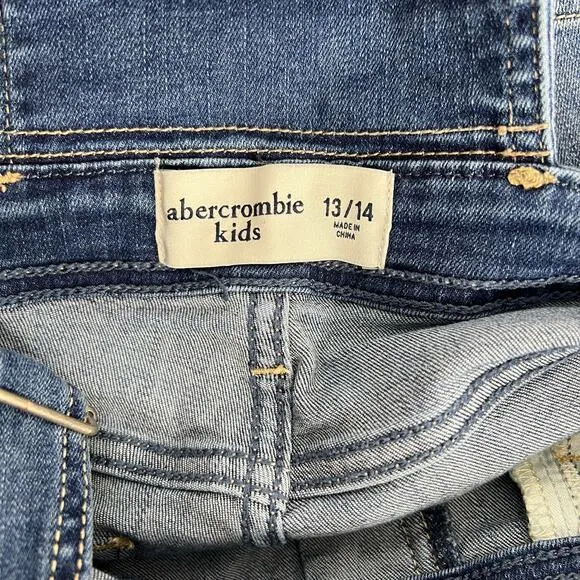 Abercrombie Kids Overalls Full Length Jeans 13/14
