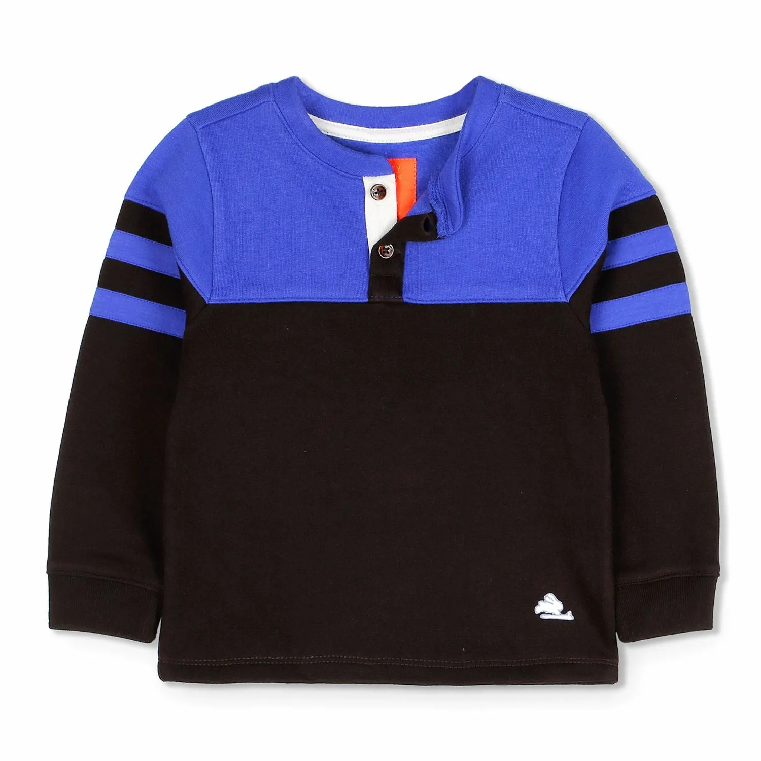 Snug Half   Placket Sweatshirt